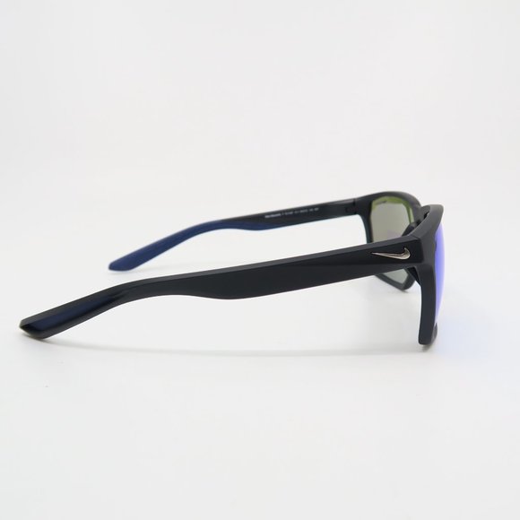 Nike MAVERICK P EV1097 011 59mm Black/Blue Polarized Mirror New Sunglasses. - Picture 5 of 8